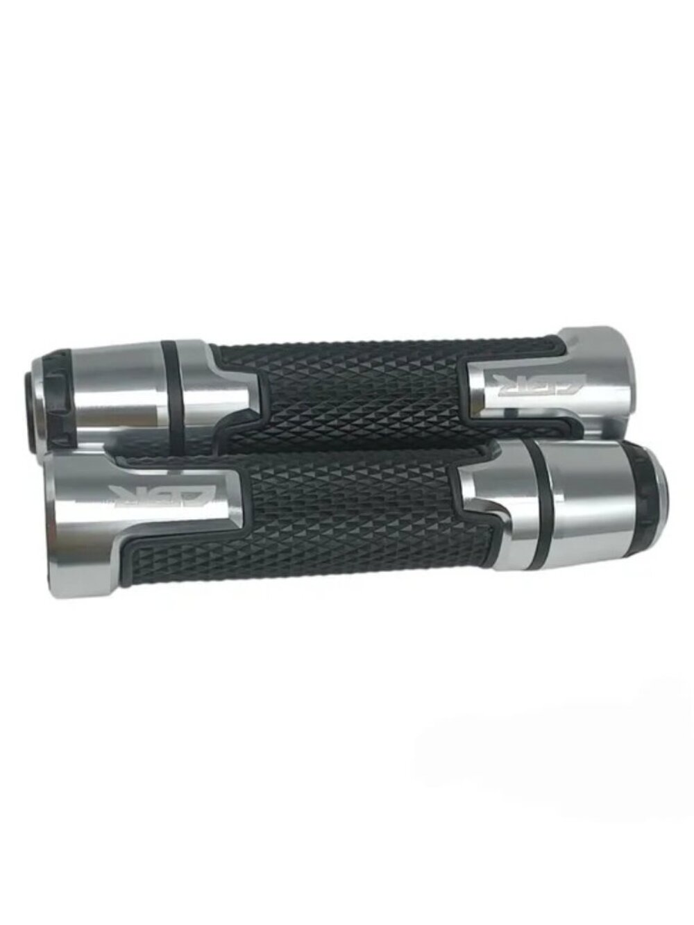 Honda Motorcycle 7/8 22mm  Handle Bar Grip  CBR954RR for 2002-2003 Silver Black